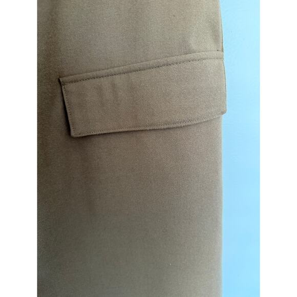 Merona Womens Sleeveless Long Vest Duster Camel Tan Size 12 Lagenlook Fall - Picture 5 of 10